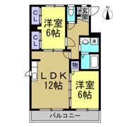 グロリアスの間取り画像