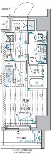 GENOVIA西横浜の間取り画像