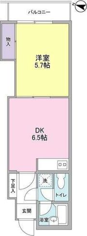 目黒ガーデンの間取り画像