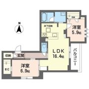 プルミエール境南町の間取り画像