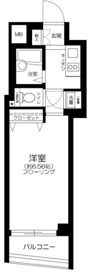 ビバリーホームズ五反田の間取り画像