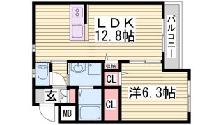 サニーウエルの間取り画像