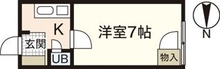ドラゴン五日市の間取り画像