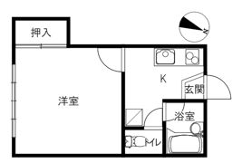 ベルクハウスの間取り画像