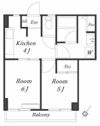 K・Rマンションの間取り画像