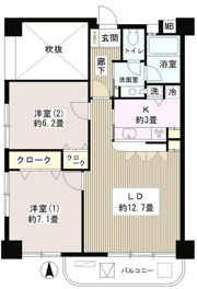 サンハイムの間取り画像