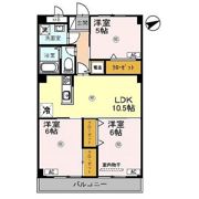 クレスト・デュオの間取り画像