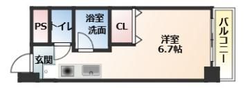 エミネンスコート瀬田の間取り画像