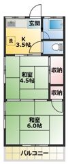 第二日の出荘の間取り画像