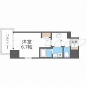 エスリード大阪上本町グリーズの間取り画像