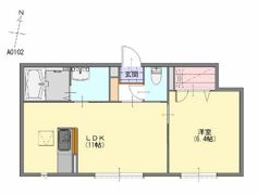 セントラルヴィラの間取り画像