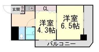 ダンディライオン東灘の間取り画像