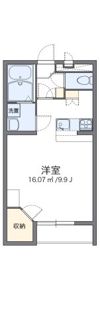レオパレスアドゥスィールの間取り画像