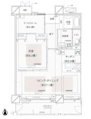 ザ・レジデンス芦屋スイートの間取り画像