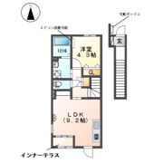 トレモロの間取り画像