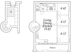 アスタルテ上原の間取り画像