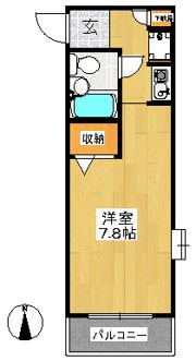 ジョイフル津田沼Ⅲの間取り画像
