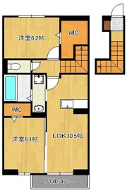 ファミールヴィラ A棟の間取り画像