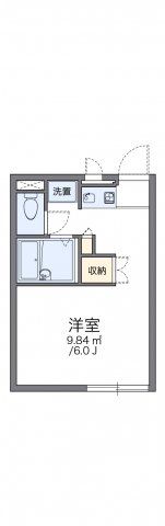 レオパレスクラージュの間取り画像