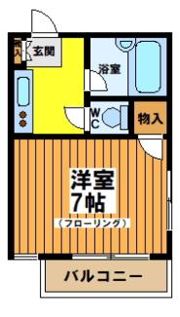 エンゼル宮本の間取り画像