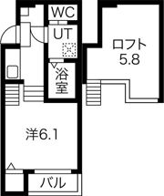 吹上パークタワー31Fの間取り画像