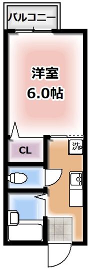 サウス柿木の間取り画像