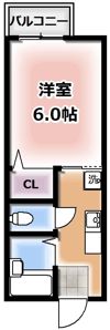 サウス柿木の間取り画像