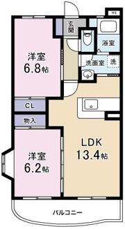アネーロの間取り画像