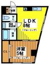 コーポ野口の間取り画像