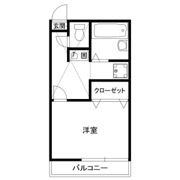 ハイツ市川の間取り画像