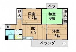 上野ビルの間取り画像