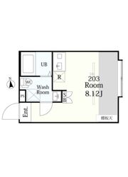 CICADA RESIDENCE OGIKUBOの間取り画像