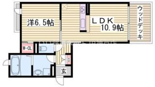 ヴィラージュ山手の間取り画像