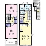 ブルックの間取り画像