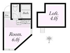 ユナイト台町モンテビアンコの間取り画像