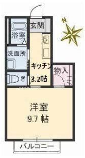 オレンジデイズ花園の間取り画像