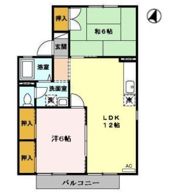 エスボワール A棟の間取り画像