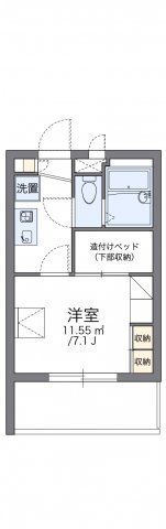 レオパレスMグロリアの間取り画像