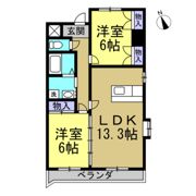 ファンシアの間取り画像