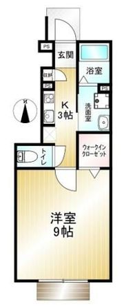 クレールC棟の間取り画像