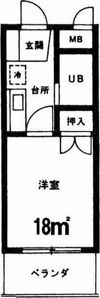 アーバンハイム府中の間取り画像