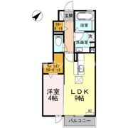 Village黒坂の間取り画像