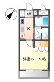 コンフォール・戸手の間取り画像