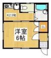 ホワイトハウスBの間取り画像