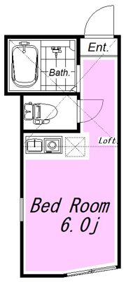 ユナイト大口トリチェリの間取り画像
