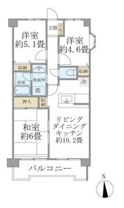 エマーレ保谷の間取り画像