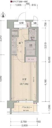 プレサンス京大南の間取り画像