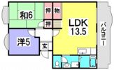 ハイネス井口の間取り画像