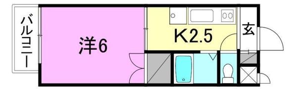 ユーアイマンションの間取り画像