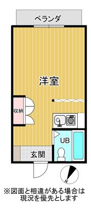 リバーヒルズⅠの間取り画像